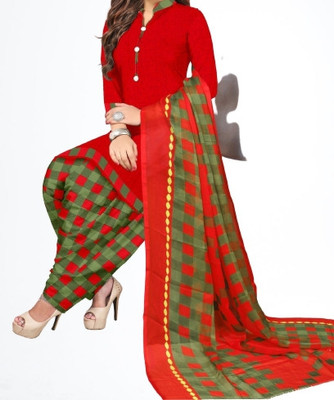Om Creation Crepe Printed Salwar Suit Material