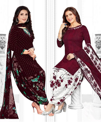 Caoimhe Crepe Printed Salwar Suit Material