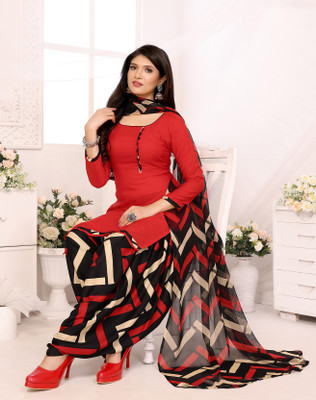 Drashti Creation Crepe Printed Salwar Suit Material