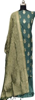 Naveera Pure Cotton Self Design Salwar Suit Material