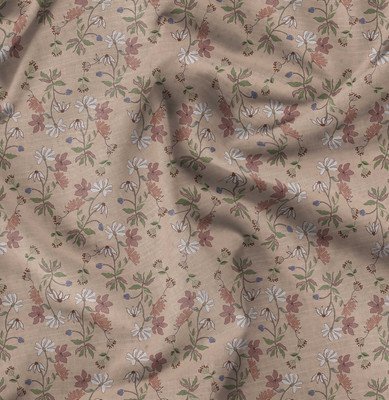Soimoi Cotton Blend Printed Multi-purpose Fabric