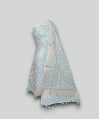 Pahnawa handlooms Cotton Silk Printed Salwar Suit Material