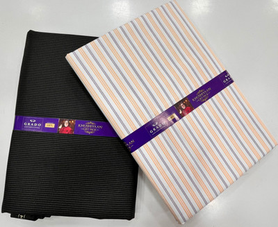 Grado Polyester Checkered Shirt & Trouser Fabric