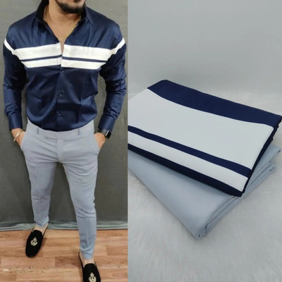 NILKHANTHFABRIC Polycotton Printed Shirt & Trouser Fabric