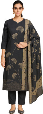 ShEmpire Wool Printed Salwar Suit Material