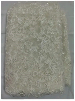 Nasimdress Net/Lace Floral Print Multi-purpose Fabric