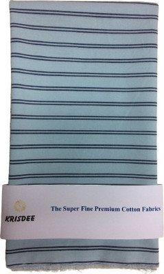 KRISDEE Pure Cotton Striped Shirt Fabric