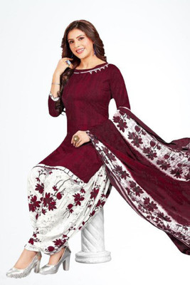 The Jazzbaat Crepe Self Design Salwar Suit Material