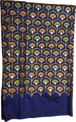 HouseOfCommon Silk Blend Self Design Blouse Material
