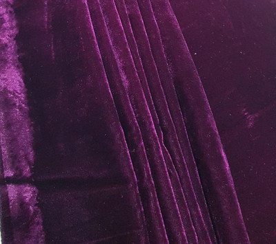 Seg Velvet Solid Multipurpose Running Fabric