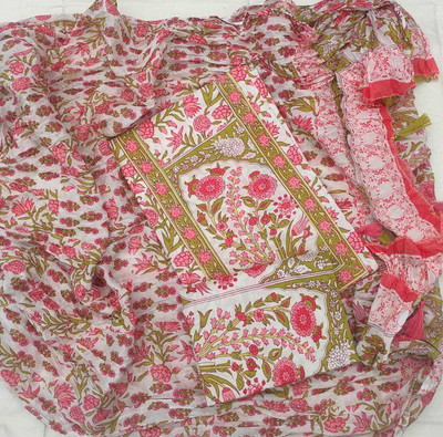 GC80 BY GAURI COLLECTION Pure Cotton Printed Salwar Suit Material