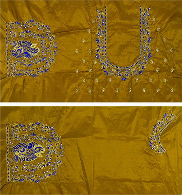 VLIPCARTZ Pure Silk Embroidered Blouse Material