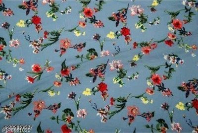 HOC Crepe Printed Kurta & Palazzo Material