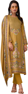 Rosniya Wool Printed Salwar Suit Material