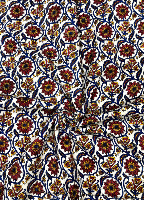 PALASH Pure Cotton Colorblock Kurta Fabric