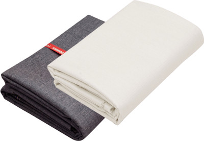 abhi fashion Cotton Blend Solid Shirt & Trouser Fabric