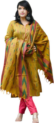 SS Handloom Pure Cotton Printed Salwar Suit Material