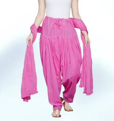 Shabi traders Cotton Silk Solid Salwar Suit Material