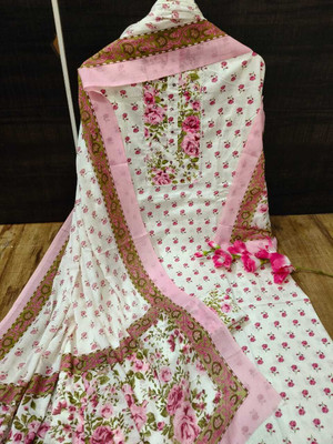 Vijaycreation Pure Cotton Printed Salwar Suit Material