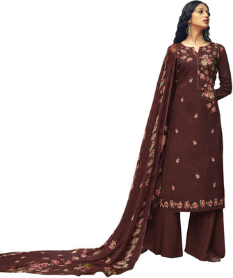 HouseOfCommon Wool Printed Salwar Suit Material