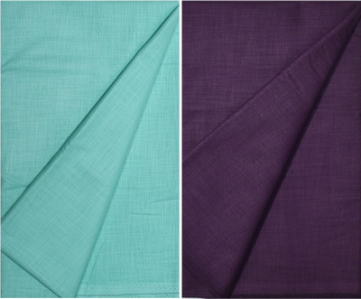 KUNDAN SULZ GWALIOR Cotton Blend Self Design Shirt Fabric
