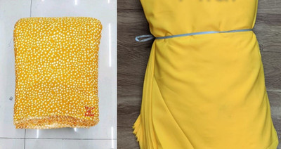 HouseOfCommon Crepe Printed Salwar Suit Material