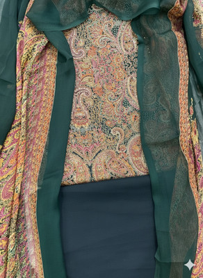 tejal creations Viscose Rayon Printed Salwar Suit Material