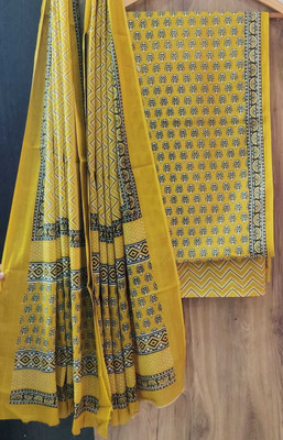 RIGDOM Pure Cotton Printed Salwar Suit Material