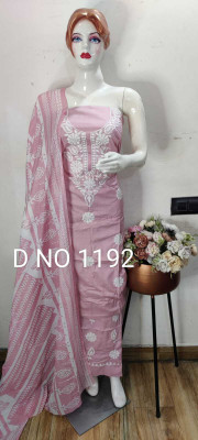 FANCYCHOICE Pure Cotton Printed Salwar Suit Material