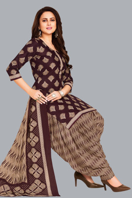 SHREE JEENMATA COLLECTION Pure Cotton Printed Salwar Suit Material