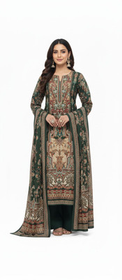 Warda boutique Cotton Silk Printed Salwar Suit Material
