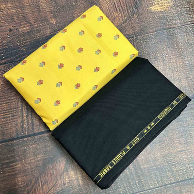 Raymond Cotton Blend Printed Shirt & Trouser Fabric