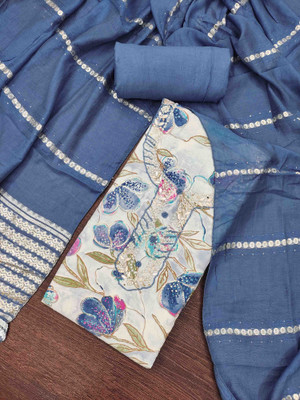 Kimisha Cotton Blend Printed Salwar Suit Material