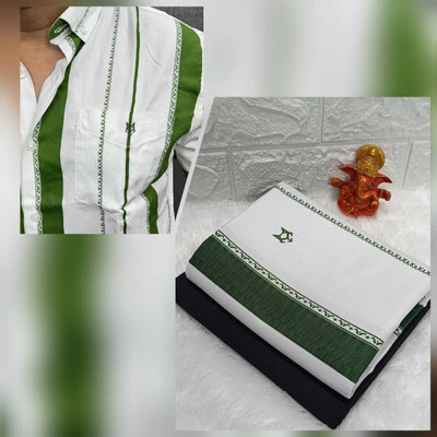 dharmesh enterise Cotton Blend Printed Shirt & Trouser Fabric