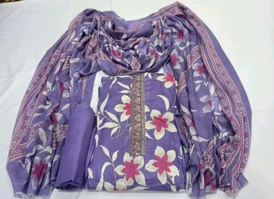 Shree paras creation Pure Cotton Floral Print, Printed Salwar Suit Material
