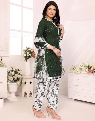 Kkrish Crepe Printed Salwar Suit Material