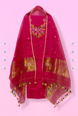 Uniquefashion Muslin Printed Kurta & Churidar Material