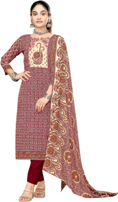 Rosaniya Wool Printed Salwar Suit Material