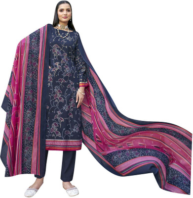Ambarlyn Pure Cotton Printed Salwar Suit Material