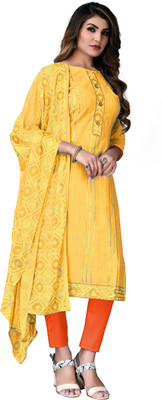 ShopGlobal Pure Cotton Printed Salwar Suit Material