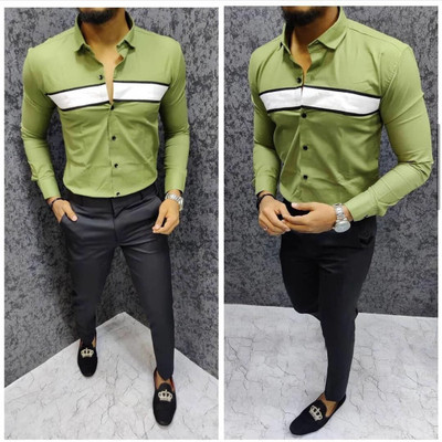 tmcretion Polycotton Printed Shirt & Trouser Fabric