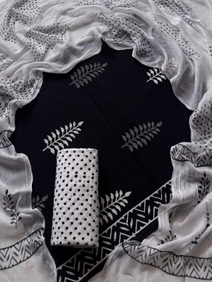 Eddika Pure Cotton Colorblock Salwar Suit Material