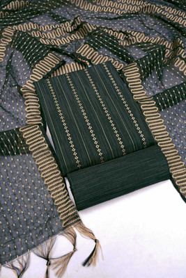 BJM ENTERPRISE Cotton Blend Printed Kurta & Churidar Material