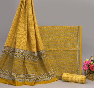 NISHIRE Pure Cotton Printed Salwar Suit Material