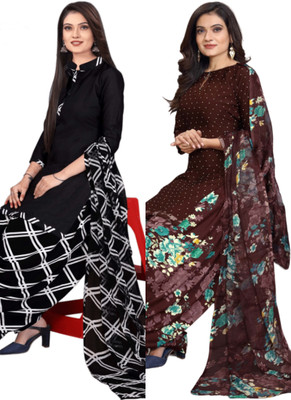 HouseOfCommon Cotton Blend Printed Salwar Suit Material