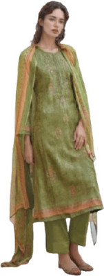 DC STORE Wool Printed Salwar Suit Material