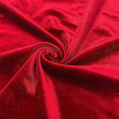 FabricMart Velvet Solid Multi-purpose Fabric