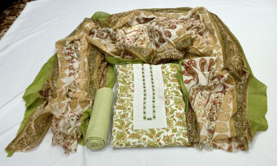 Shree paras creation Pure Cotton Printed Salwar Suit Material