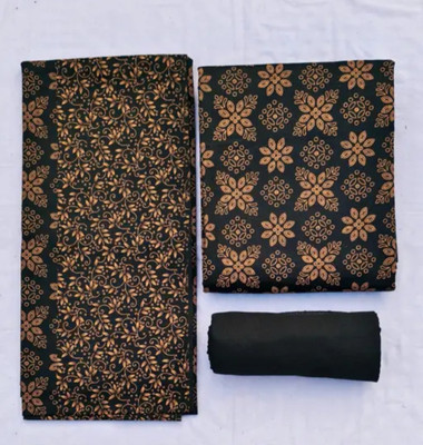 NATEXTILES Wool Printed Kurta Fabric