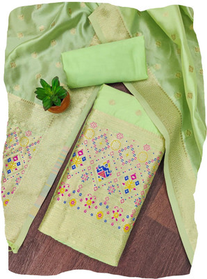 MUFFLY Cotton Silk Floral Print, Printed Salwar Suit Material